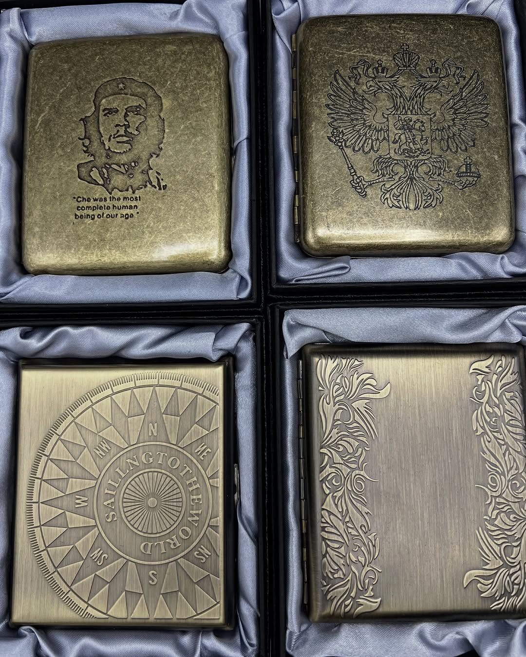 جاسیگاری فلزی / کیف سیگار / جاسیگاری برنجی