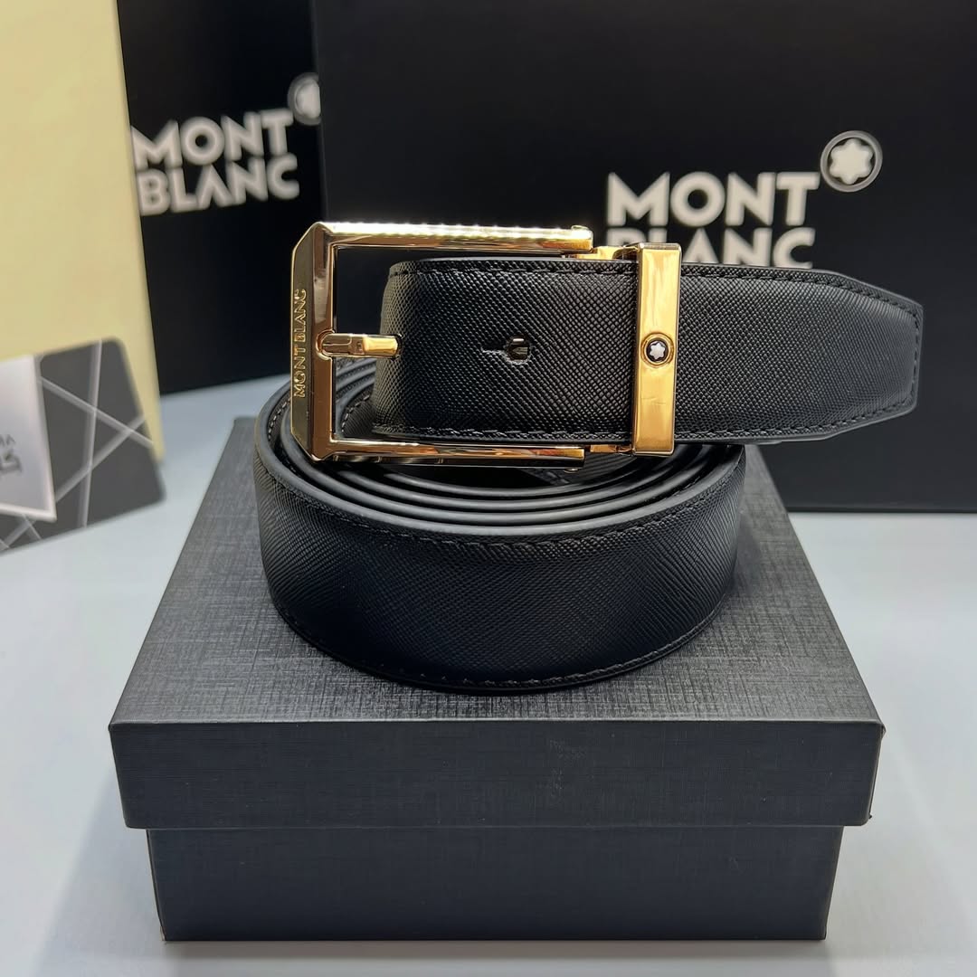 کمربند چرم درجه یک به همراه جعبه سگک و تسمه قابل تعویض در سه طرح چرم لیزری و فلوتر و مشکی ساده