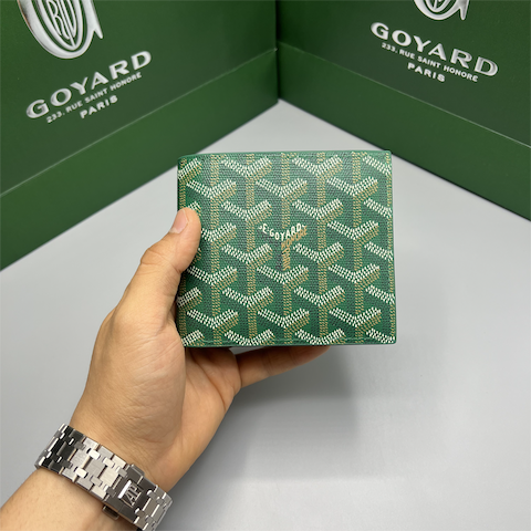کیف پول جیبی گویارد سبز / Green Wallet Goyard فول پک