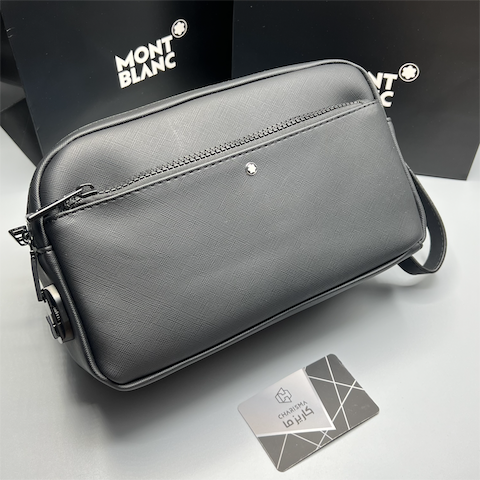 کیف دستی MONTBLANC / شوزبگ مون بلان واش بگ مون بلان رمز خور طرح چرم لیزری
