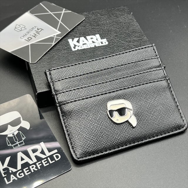 جاکارتی کارل / کیف کارت کارل Karl چرم لیزری