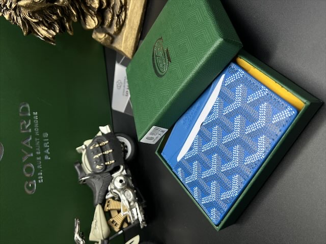کیف کارت گویارد مسترکوالیتی رنگ آبی کم رنگ ( فیروزه ای ) مسترفول پک