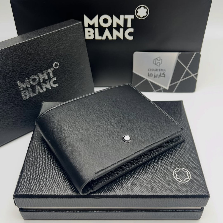 کیف پول مردانه مون بلان / کیف پول چرم مونت بلان / Montblanc Wallet