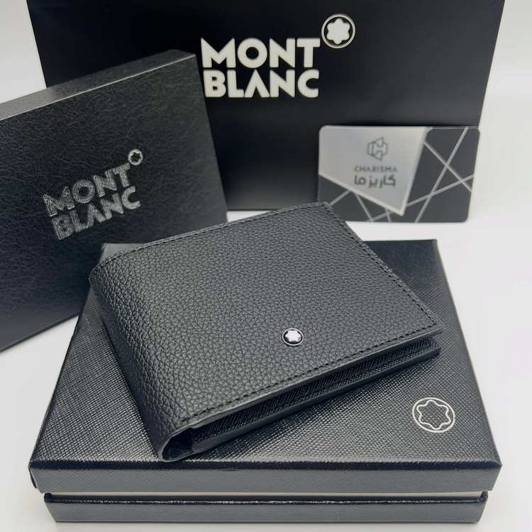 کیف پول مردانه مون بلان / کیف پول چرم مونت بلان / Montblanc Wallet