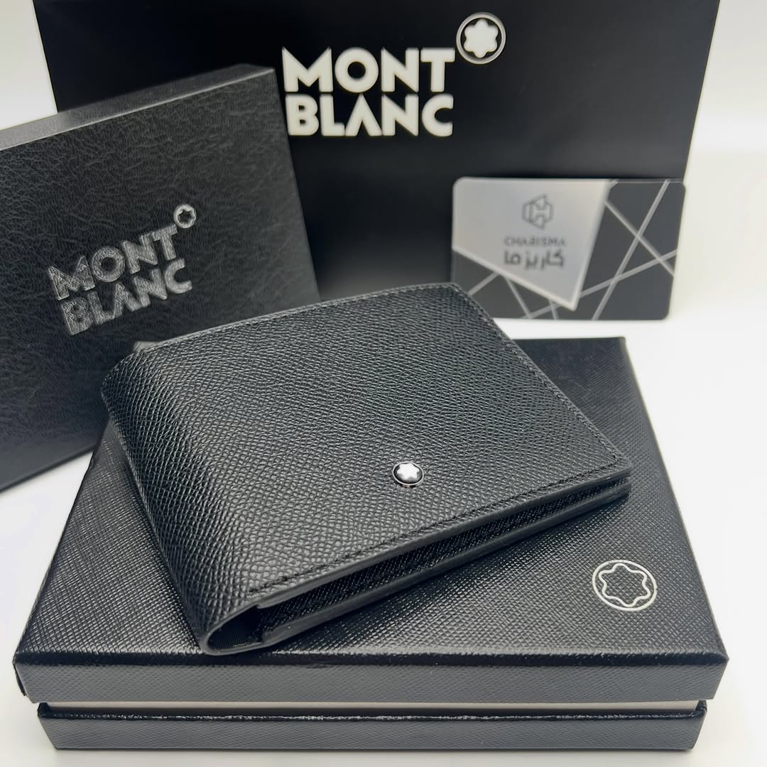 کیف پول مردانه مون بلان / کیف پول چرم مونت بلان / Montblanc Wallet