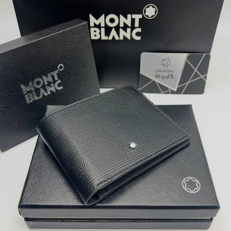 کیف پول مردانه مون بلان / کیف پول چرم مونت بلان / Montblanc Wallet