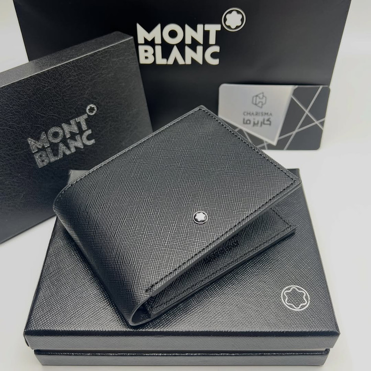 کیف پول مردانه مون بلان / کیف پول چرم مونت بلان / Montblanc Wallet