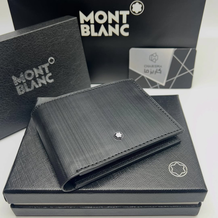 کیف پول مردانه مون بلان / کیف پول چرم مونت بلان / Montblanc Wallet
