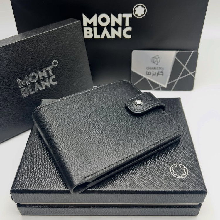 کیف پول مردانه مون بلان / کیف پول چرم مونت بلان / Montblanc Wallet