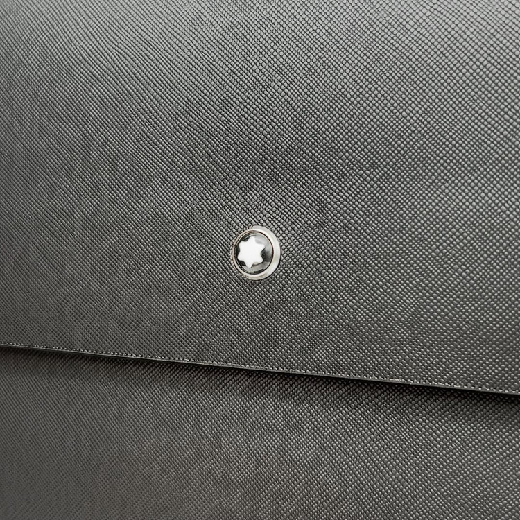 فولدر بگ چرم مردانه برند مون بلان MONTBLANC SURFACE
