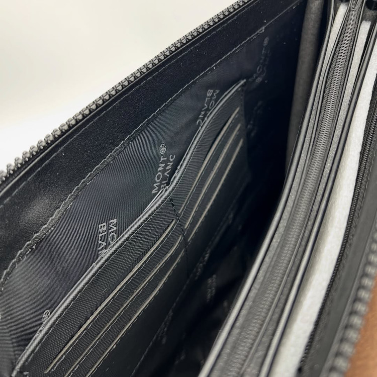 فولدر بگ چرم مردانه برند مون بلان MONTBLANC SURFACE