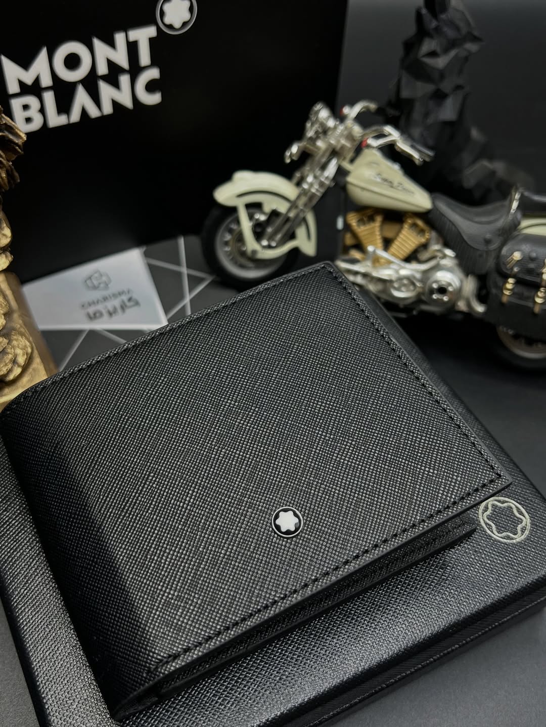 MONTBLANC WALLET / کیف پول چرم مردانه مدل جیبی برند مونتبلانک