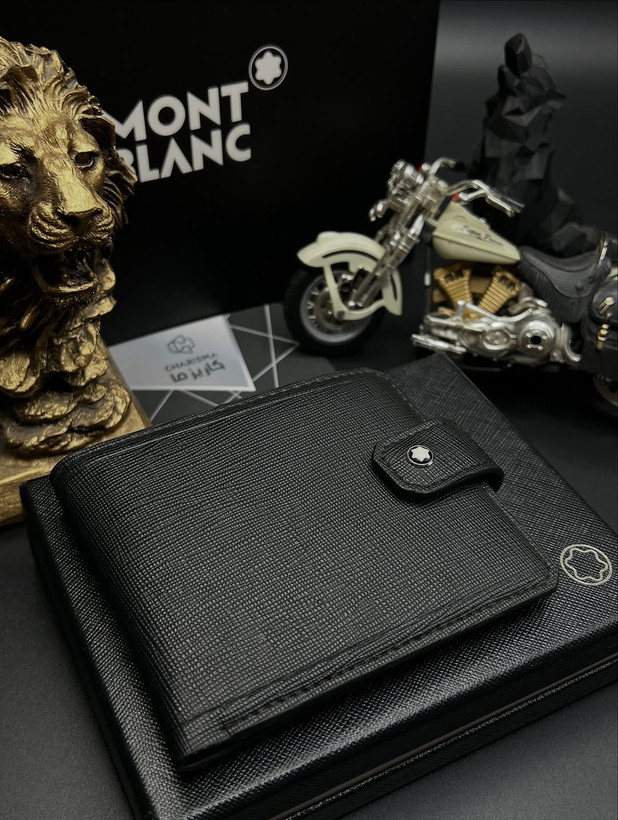 MONTBLANC WALLET / کیف پول چرم مردانه مدل جیبی برند مونتبلانک