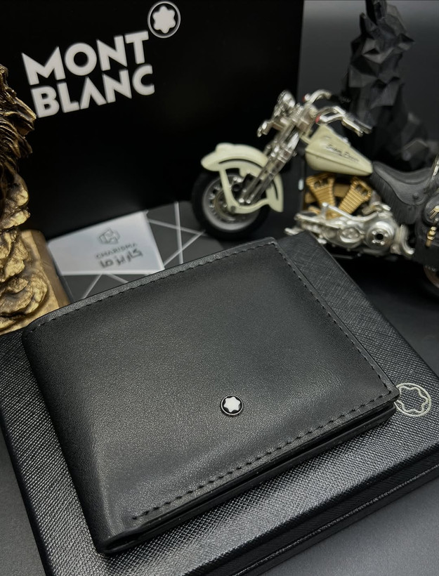 MONTBLANC WALLET / کیف پول چرم مردانه مدل جیبی برند مونتبلانک