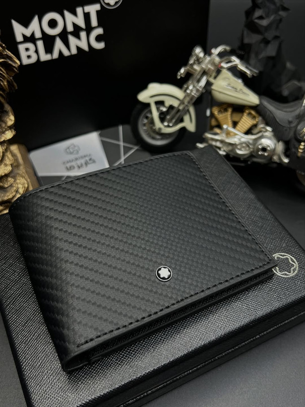 MONTBLANC WALLET / کیف پول چرم مردانه مدل جیبی برند مونتبلانک