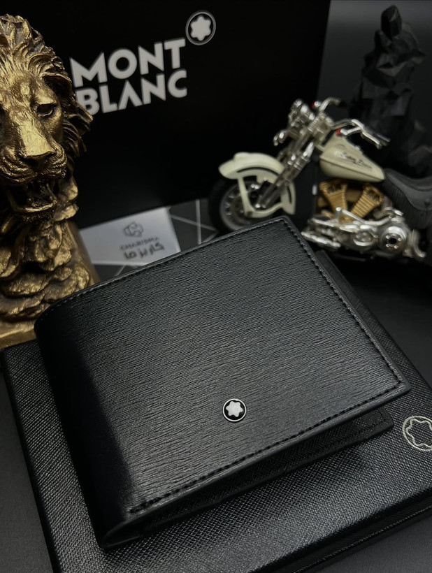 MONTBLANC WALLET / کیف پول چرم مردانه مدل جیبی برند مونتبلانک