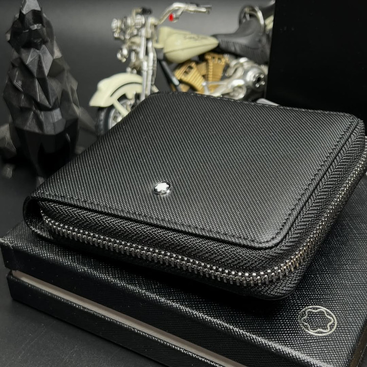 کیف پول جیبی مردانه چرم طبیعی مونت بلان / MONTBLANC WALLET FOR MEN