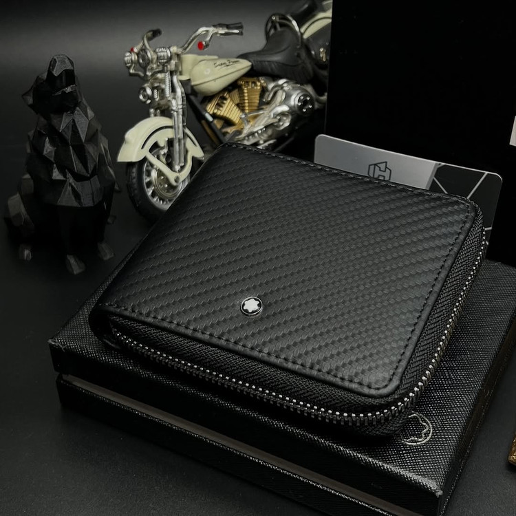 کیف پول جیبی مردانه چرم طبیعی مونت بلان / MONTBLANC WALLET FOR MEN