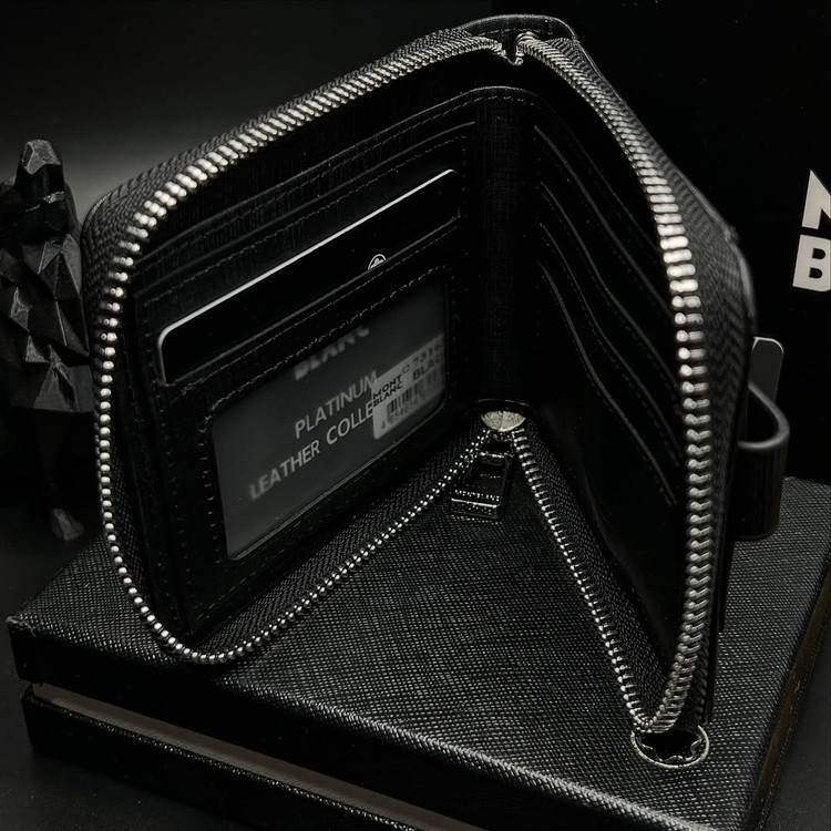 کیف پول جیبی مردانه چرم طبیعی مونت بلان / MONTBLANC WALLET FOR MEN