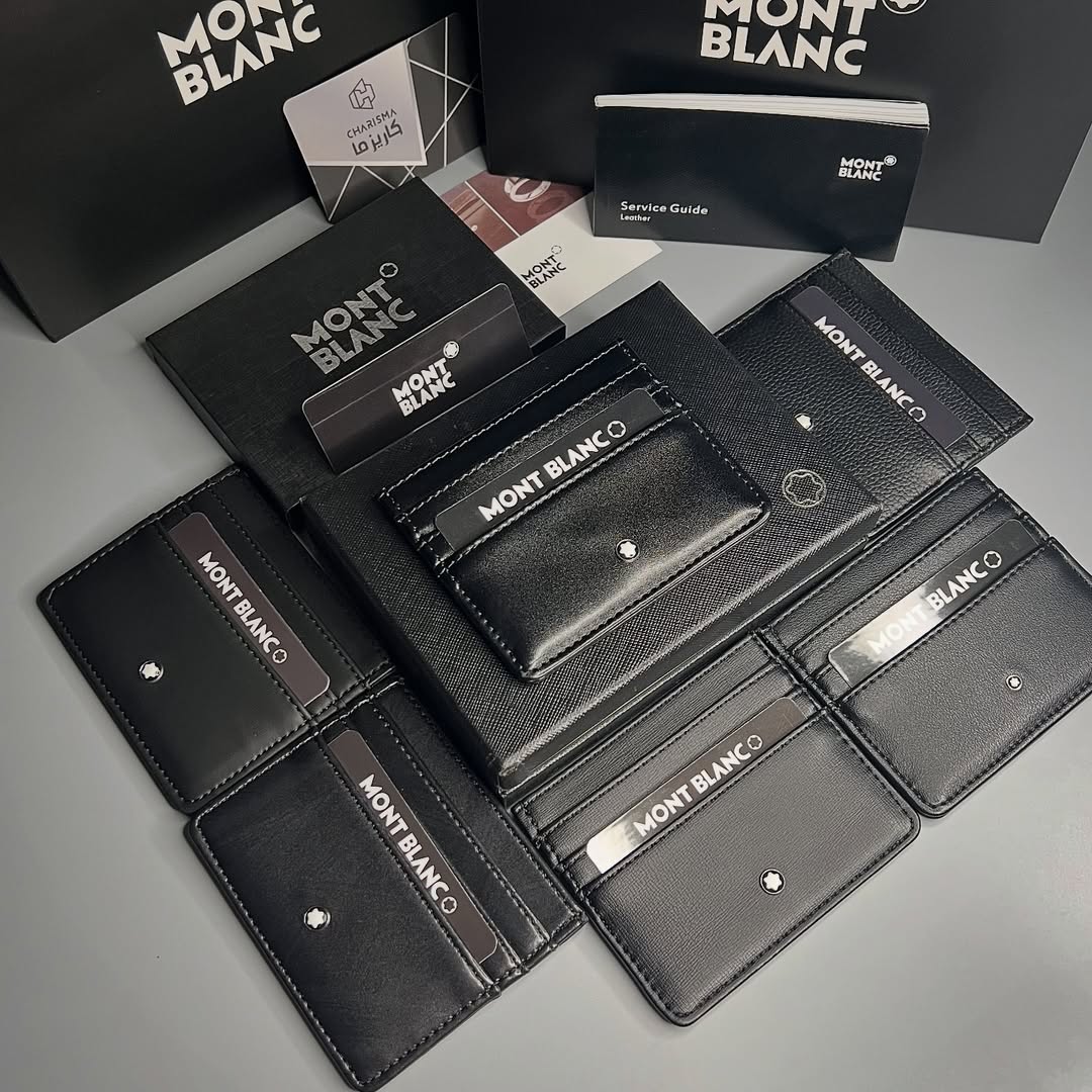 جاکارتی مردانه چرم مونت بلان / MONTBLANC CARDHOLDER