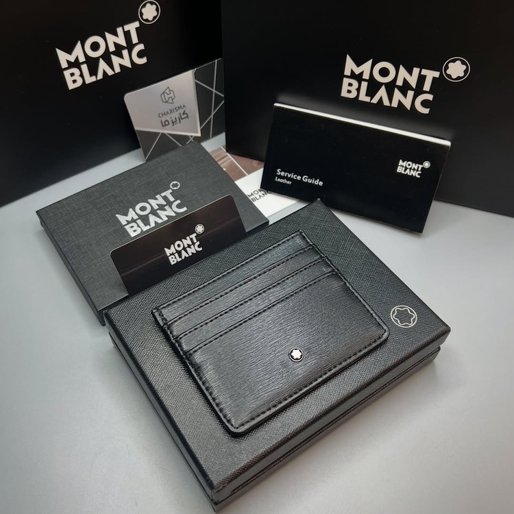 جاکارتی مردانه چرم مونت بلان / MONTBLANC CARDHOLDER