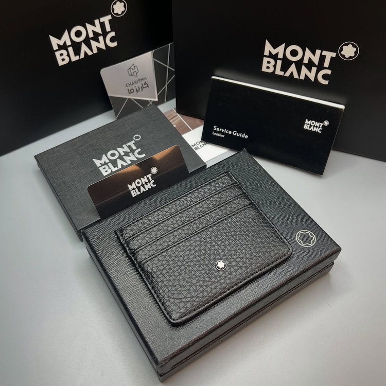 جاکارتی مردانه چرم مونت بلان / MONTBLANC CARDHOLDER
