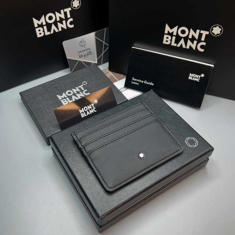 جاکارتی مردانه چرم مونت بلان / MONTBLANC CARDHOLDER