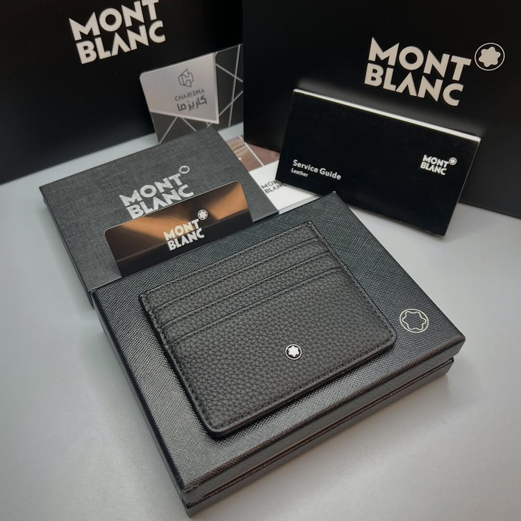 جاکارتی مردانه چرم مونت بلان / MONTBLANC CARDHOLDER