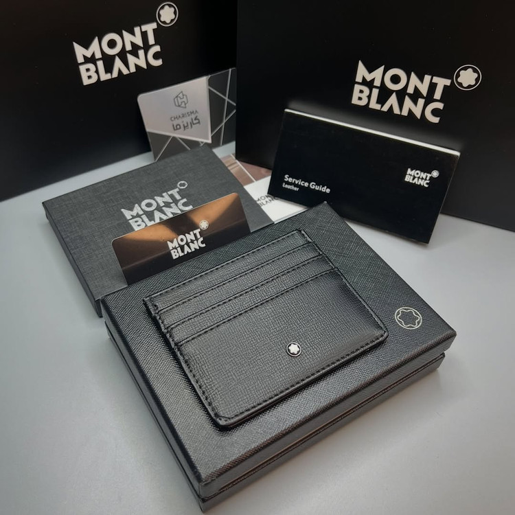 جاکارتی مردانه چرم مونت بلان / MONTBLANC CARDHOLDER