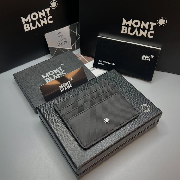 جاکارتی مردانه چرم مونت بلان / MONTBLANC CARDHOLDER