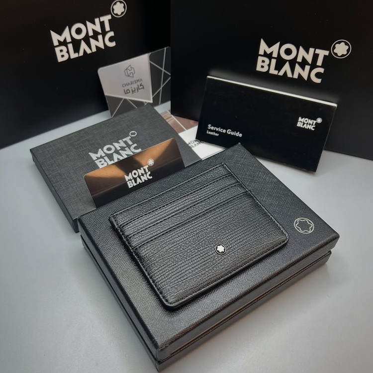 جاکارتی مردانه چرم مونت بلان / MONTBLANC CARDHOLDER