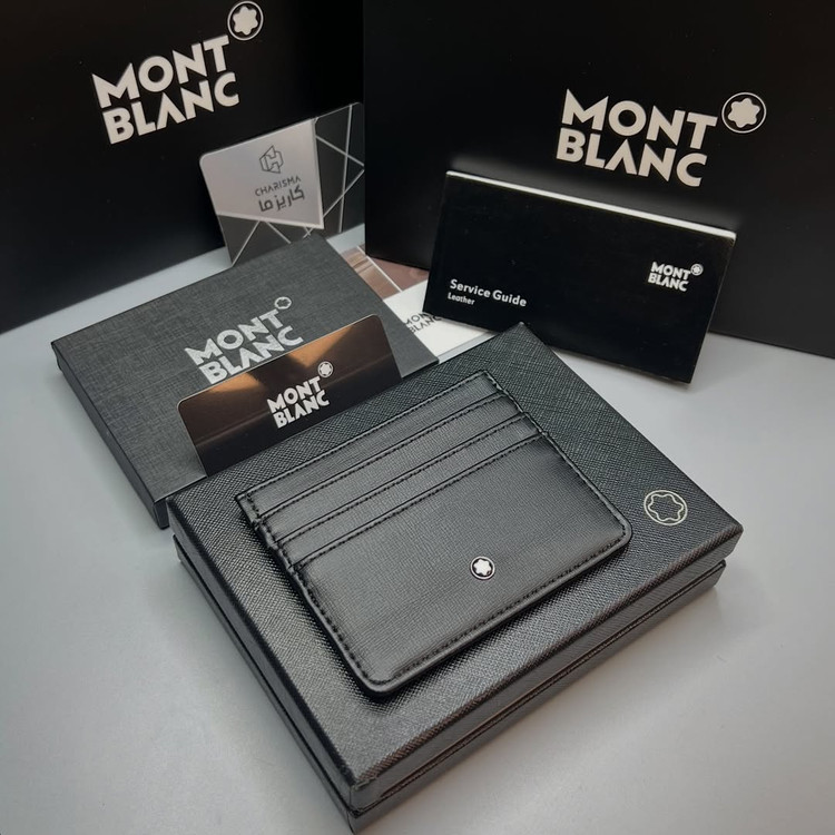جاکارتی مردانه چرم مونت بلان / MONTBLANC CARDHOLDER