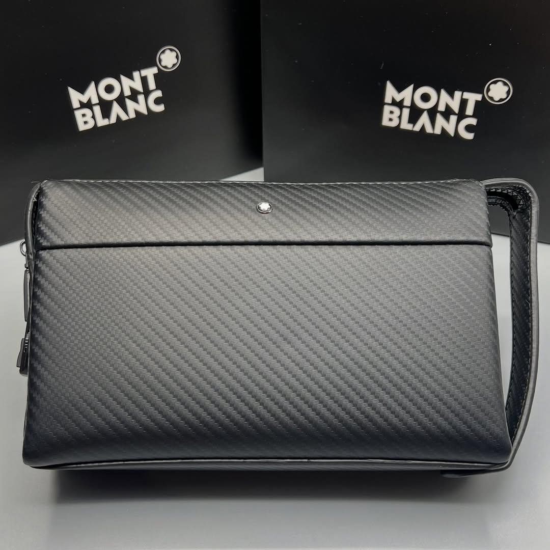 کیف دستی Montblanc / کیف چرم مردانه برند مون بلان