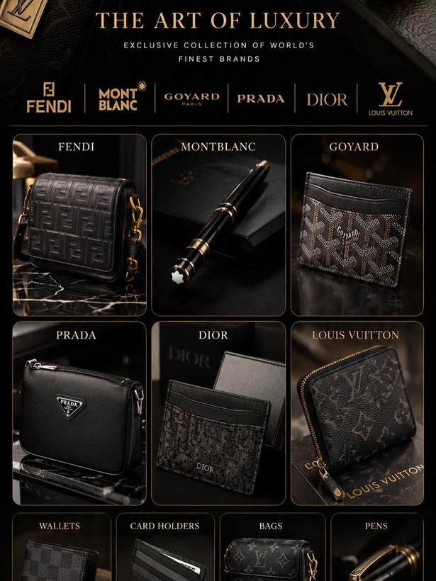 اکسسوری لوکس / اکسسوری برند / اکسسوری مردانه / اکسسوری زنانه / LUXURY FASHION BRAND ACCESSORIES