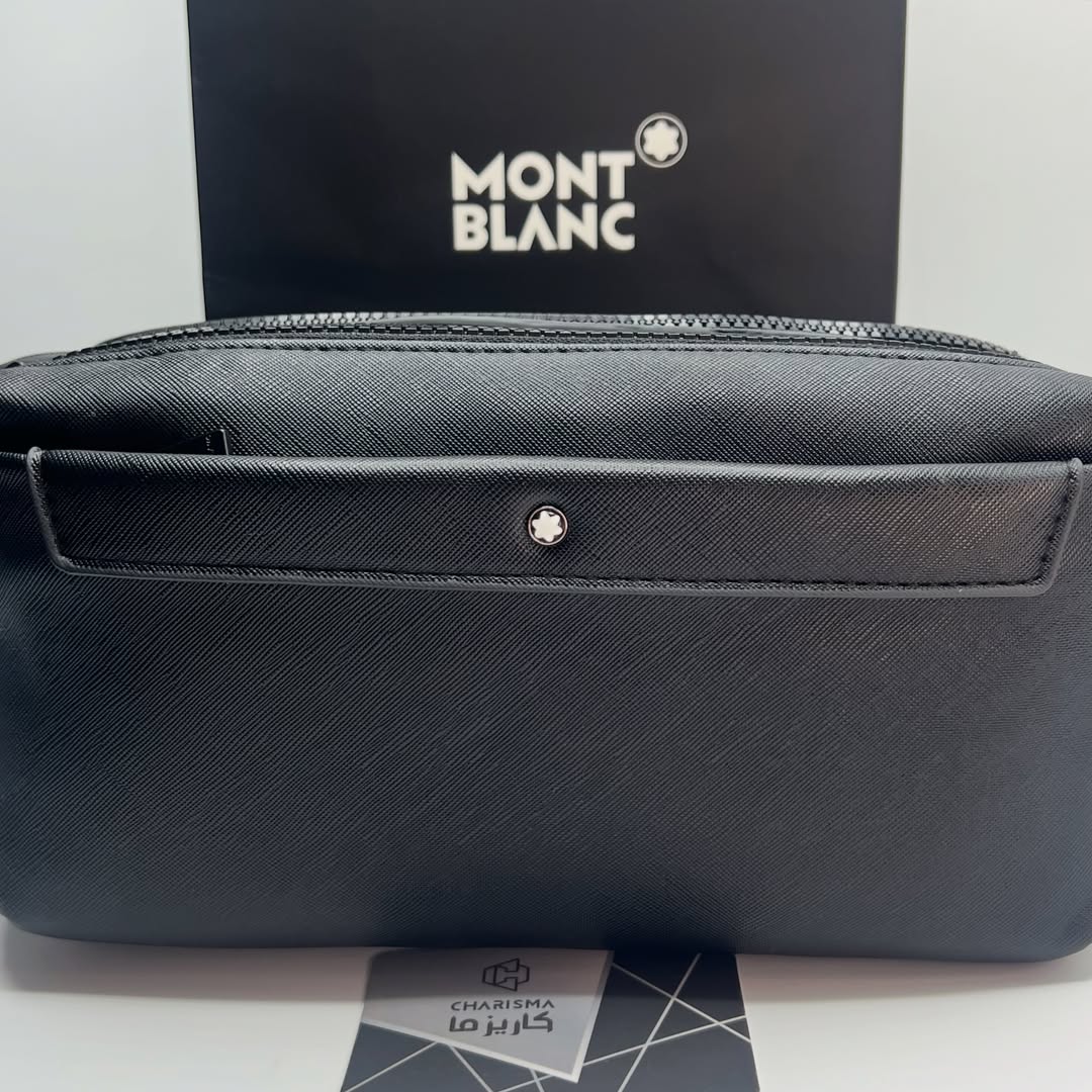 کیف دستی اقایان شوزبگ چرم برند مون بلان | Montblanc Shoes bag