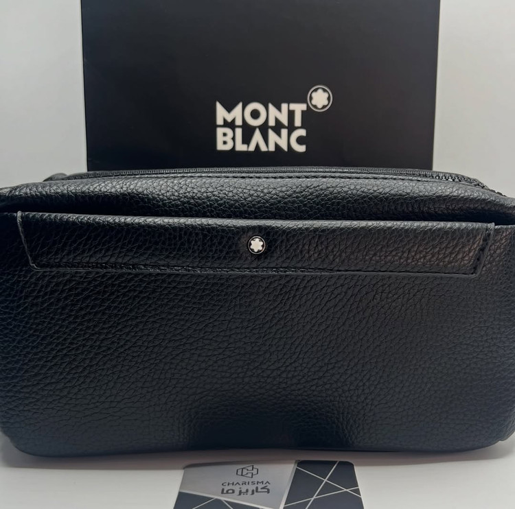 کیف دستی اقایان شوزبگ چرم برند مون بلان | Montblanc Shoes bag