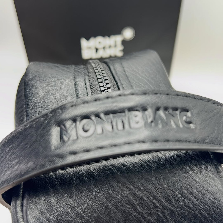 واشبگ شوزبگ مونتبلان | کیف اقایان چرم مردانه تک زیپ Montblanc